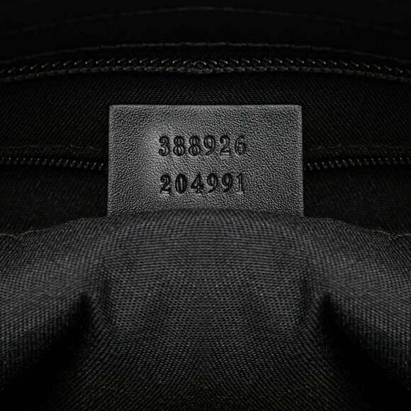 GUCCI Black Leather Shoulder Bag - Picture 11 of 13